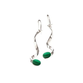 Bague argent Malachite Classica