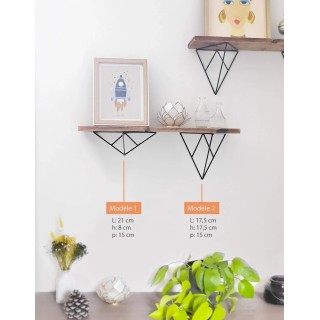 BF18 équerre d'étagère murale