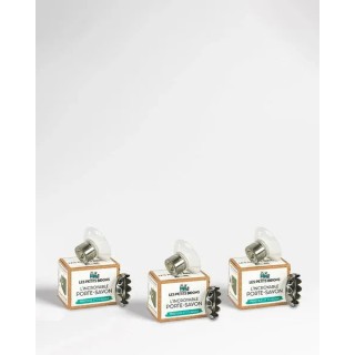 Lot de 3 Porte-Savon aimantés - Pratique et durable