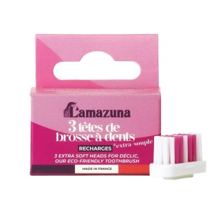 Recharge 3 têtes de brosse à dents - Extra-souple pour les gencives sensibles