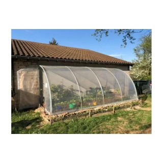 Fond avec Porte Pivotante Droite pour serre Murale