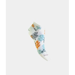 Mini-socquettes en coton Blanc - Coraux