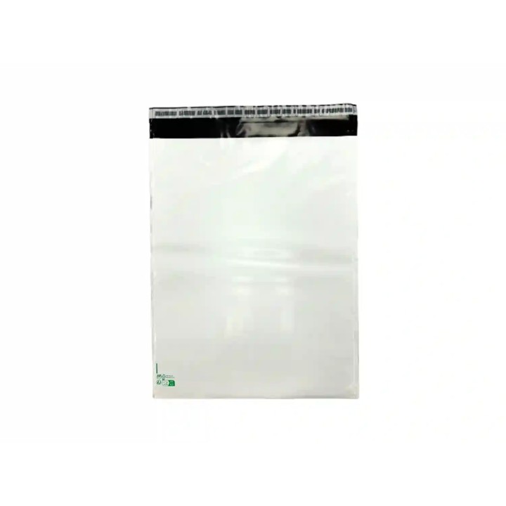 100 Enveloppes plastique opaques 80 microns N°5 - 415x520mm