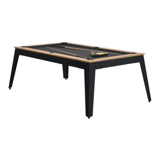 Billard Steel Noyer Vénice / noir