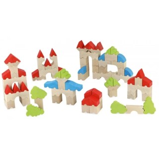 Blocs de construction - 100 pièces en bois