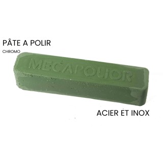 Pâte à Polir : Chromo pour acier et Inox (Démorfilage et finition)