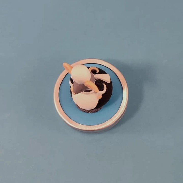 Boîte à dents souris bigoudène - Pâte et Tics