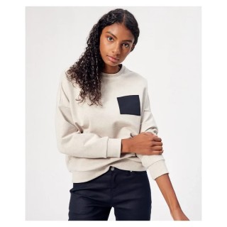 Sweat Bertie beige recyclé