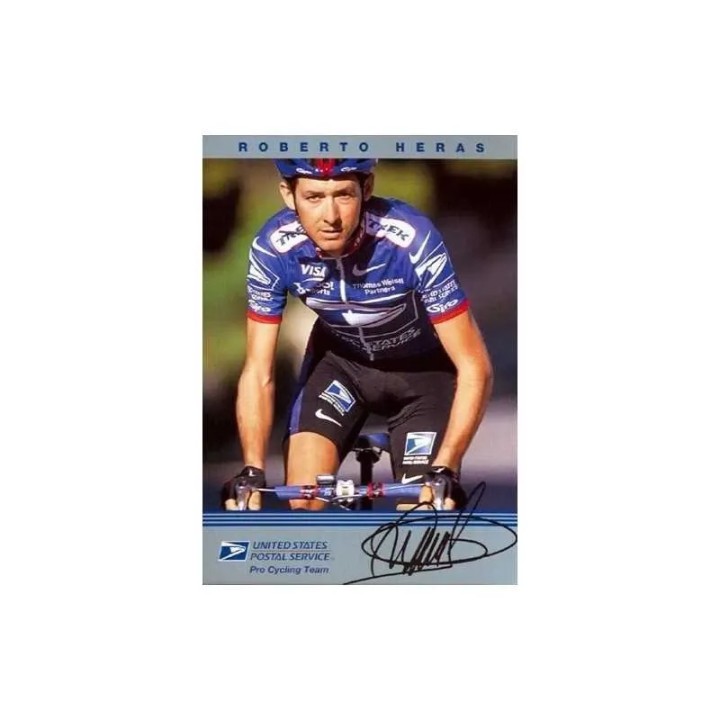 US Postal - petit cycliste en metal