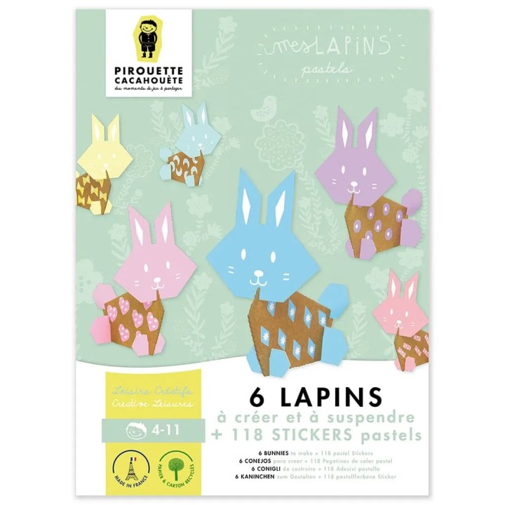 Kit créatif "Mes lapins"