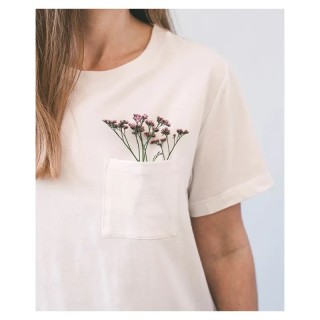 Tee-shirt Paoline écru en coton bio