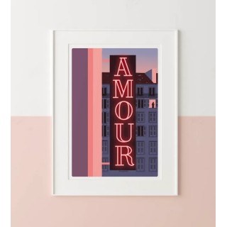 AFFICHE "HÔTEL AMOUR"