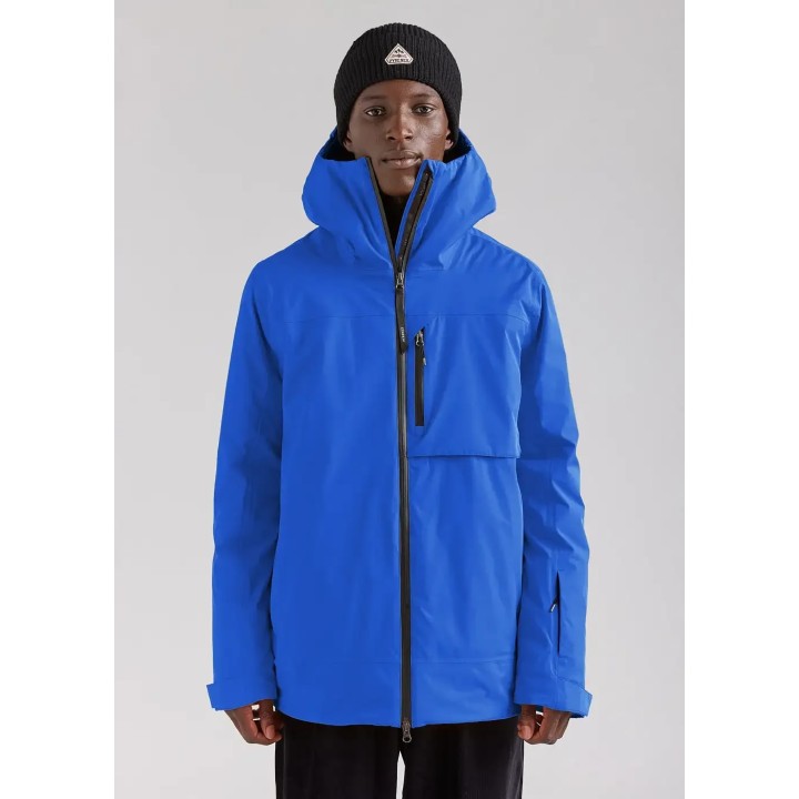 Veste parka imperméable homme Pyrenex Gravity 2 en duvet naturel adriatic