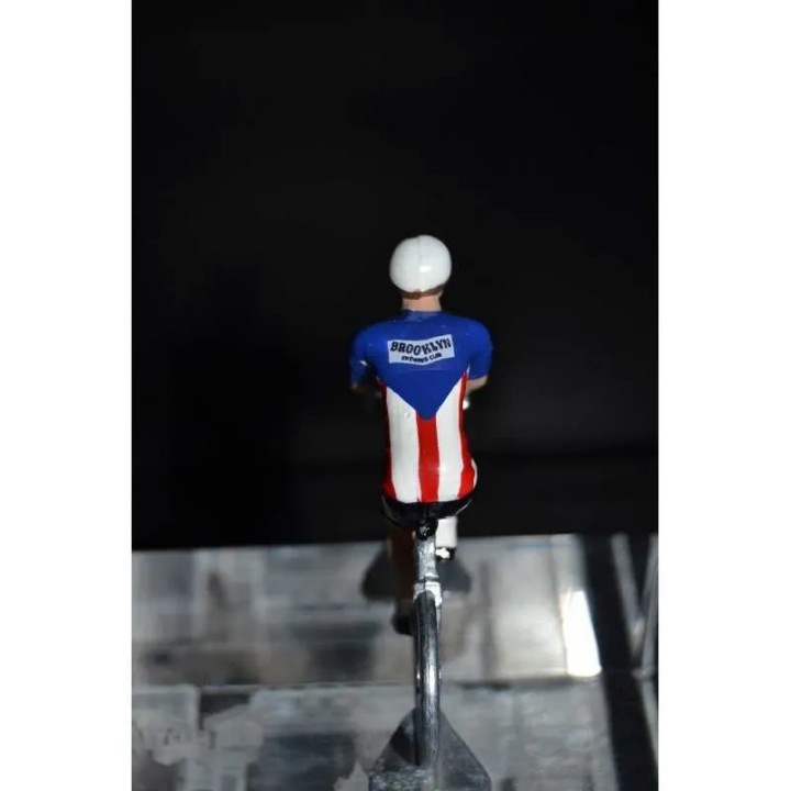 Brooklyn - petit cycliste en metal