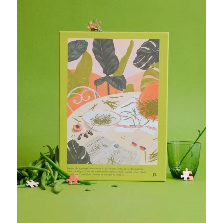 PUZZLE "LES HARICOTS VERTS"