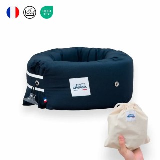Coussin de voyage Le Petit Dormeur - Bleu nuit