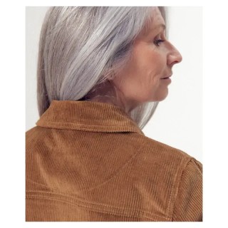 Veste Victoria camel en coton bio