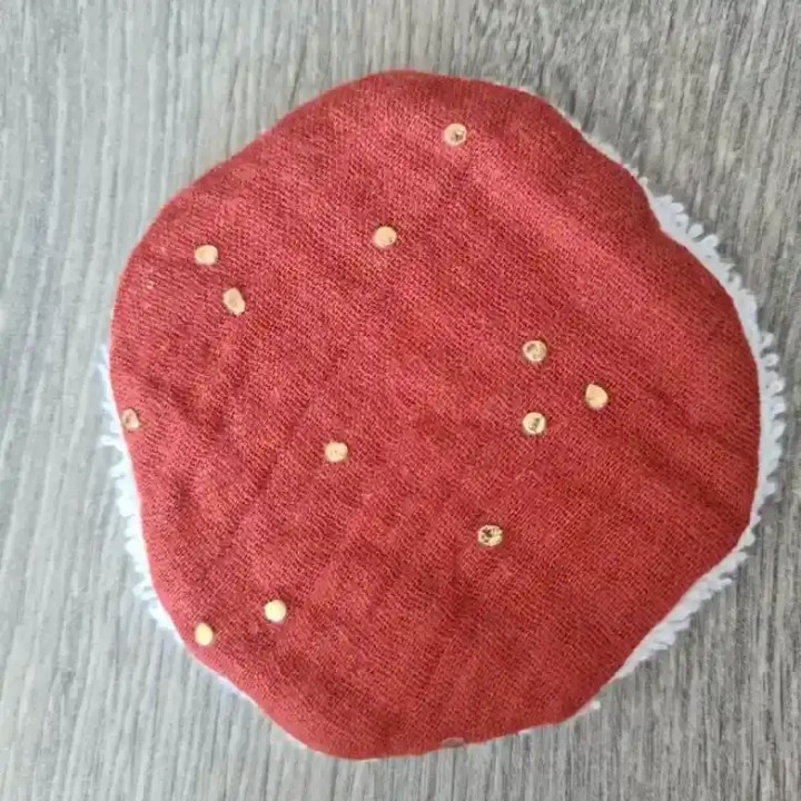 Le SEMAINIER de disques démaquillants lavables - en double gaze de coton