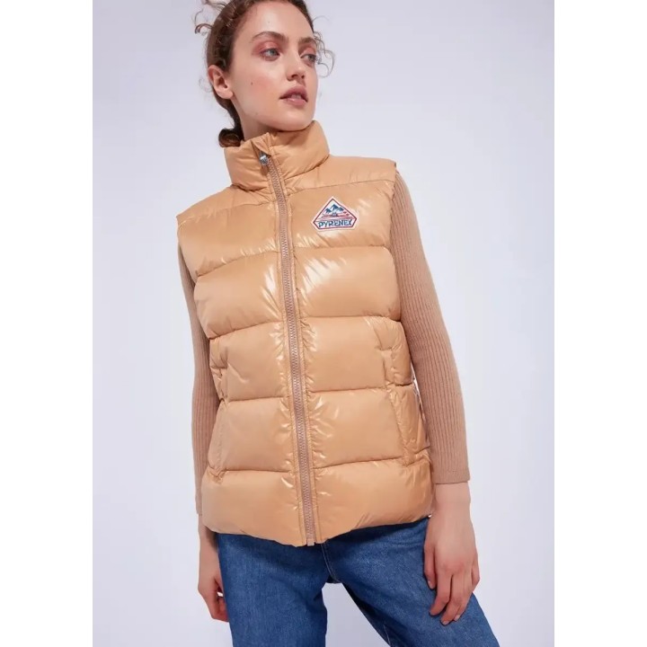 Doudoune sans-manche unisexe pyrenex John Iced coffee