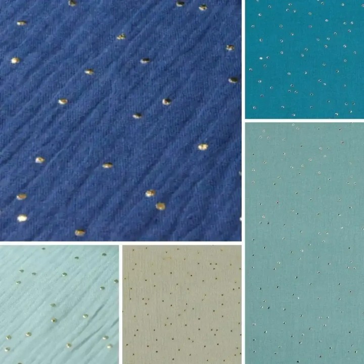 Le SEMAINIER de lingettes lavables carrées bambou