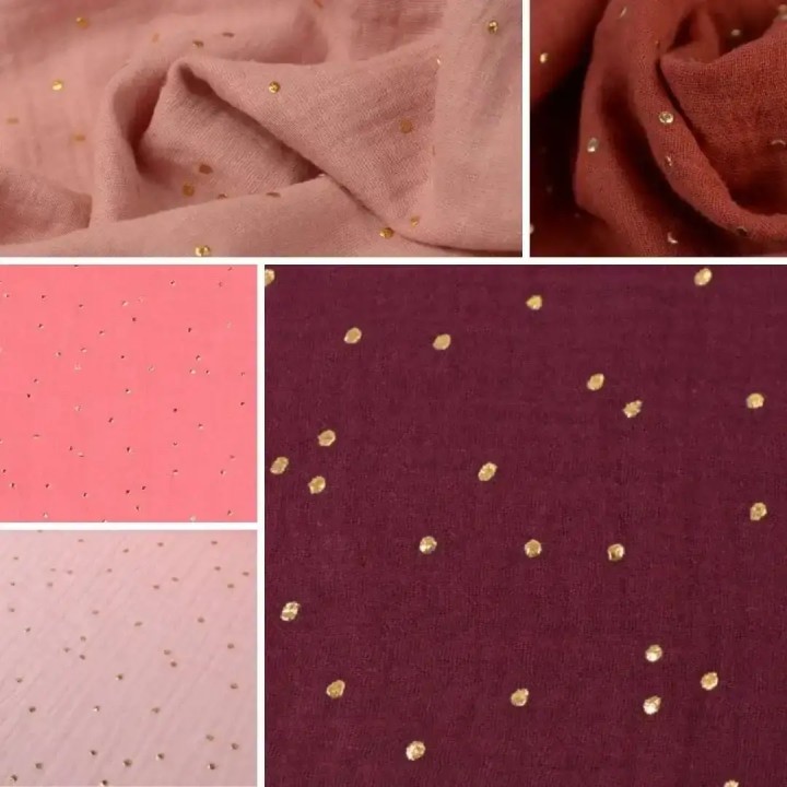 Le SEMAINIER de lingettes lavables carrées bambou