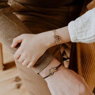 Bracelet en bois - Vélo sportif