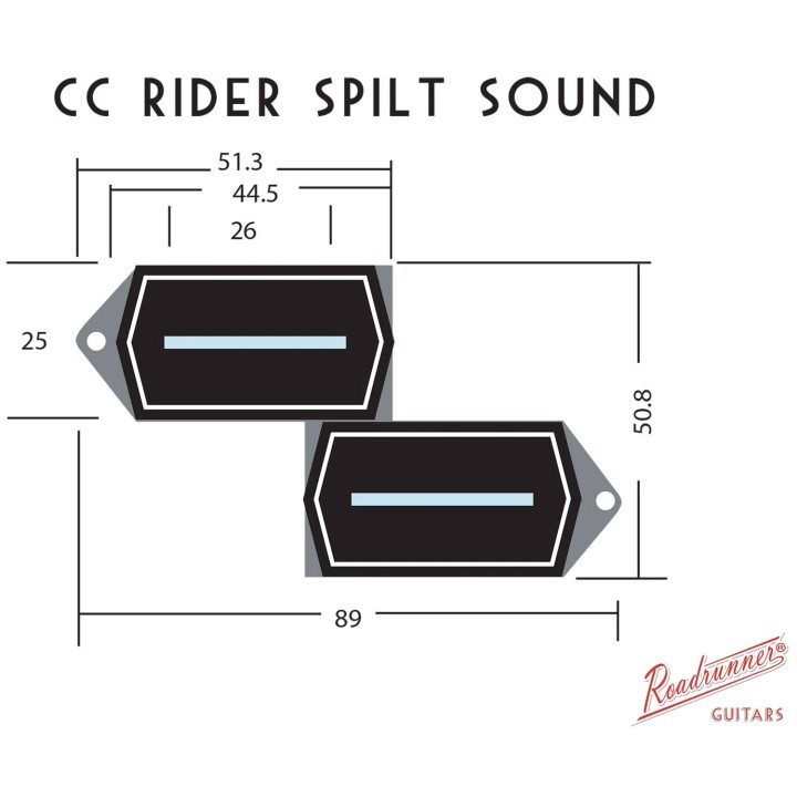Roadrunner CC rider Split Sound Bridge