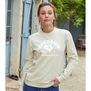 Sweat Femme Sable - Coq Français - XS