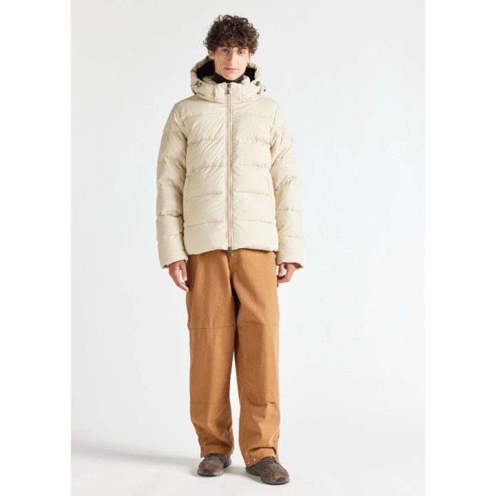 Doudoune à capuche amovible Pyrenex Spoutnic Brown rice