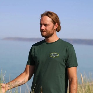 Surfing - T-Shirt Vert Sapin