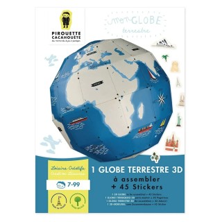 Kit créatif "Mon globe terrestre"