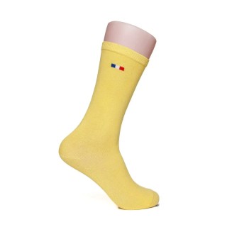 Chaussette Made In France - jaune