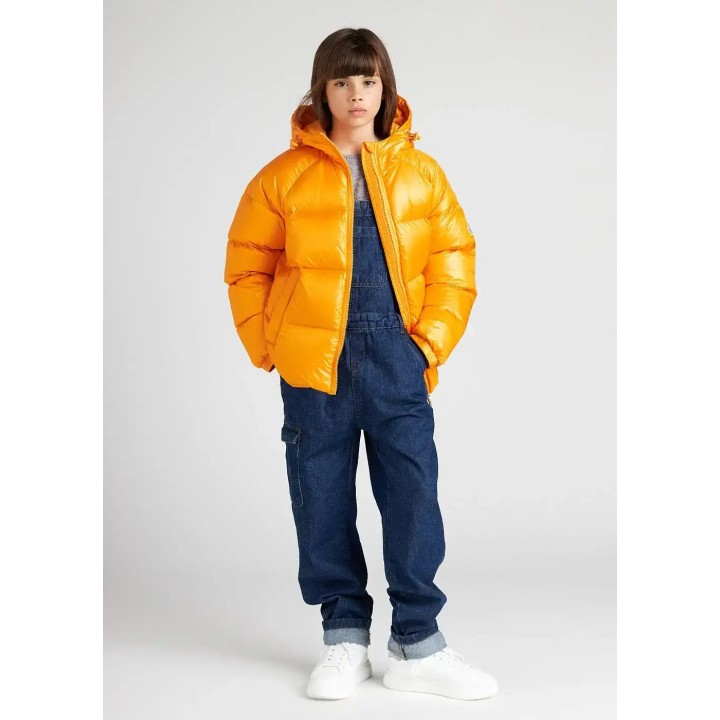 Doudoune à capuche enfant Pyrenex Sten Cadium Yellow