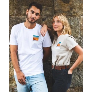 T-shirt unisex Pola Blanc Bon Secours