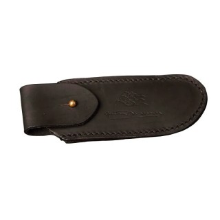Gaine Cuir Couteau Laguiole Cavalier