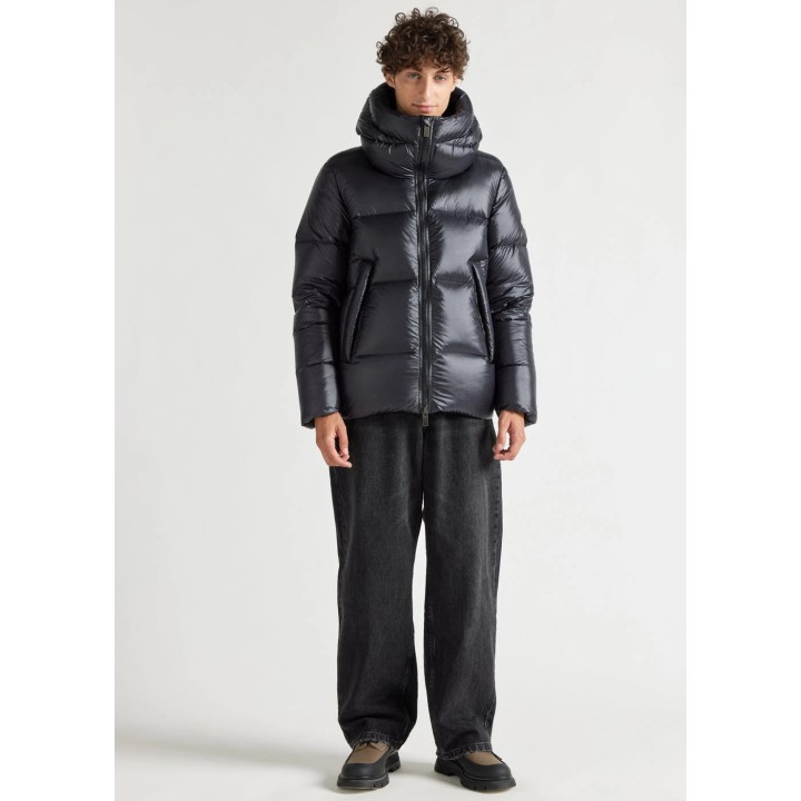 Doudoune homme en duvet naturel Pyrenex Barry Black