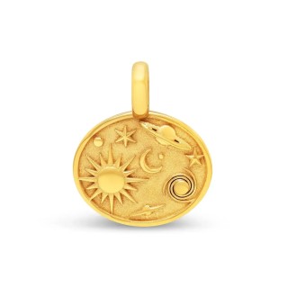 Médaille astres en or petit modèle